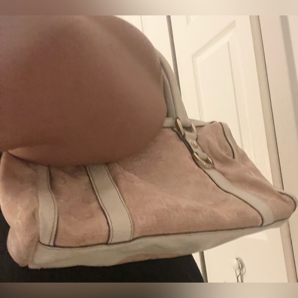 Gucci Boston bag in pink monogram canvas - Picture 15 of 15